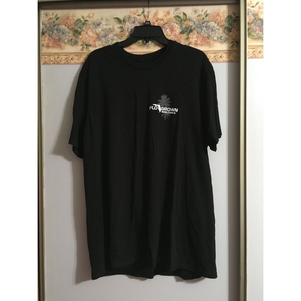 Flo Grown 2XL Black Casual These Roots Run Deep T-Shirt Top